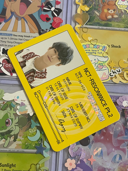 Doyoung Resonance Departure ID