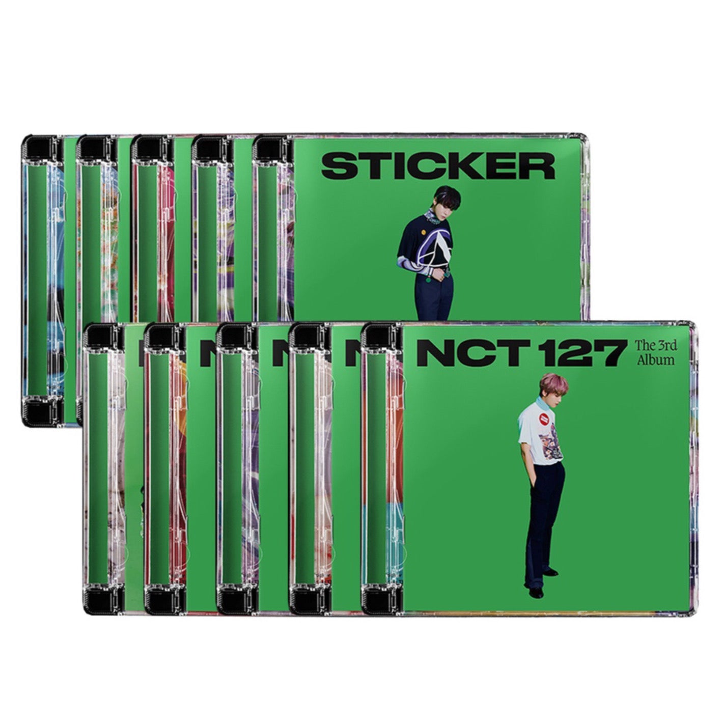 NCT 127 STICKER JEWEL ABIERTOS