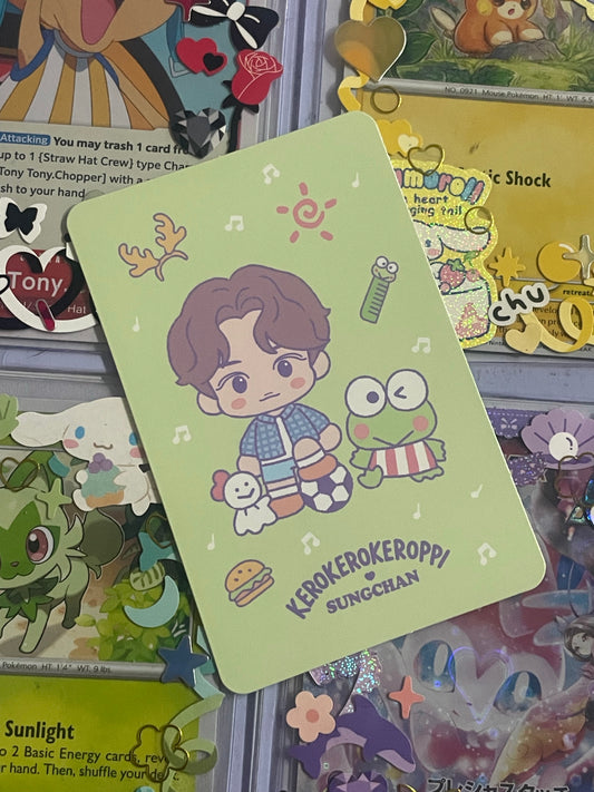 Sungchan trading Sanrio animada