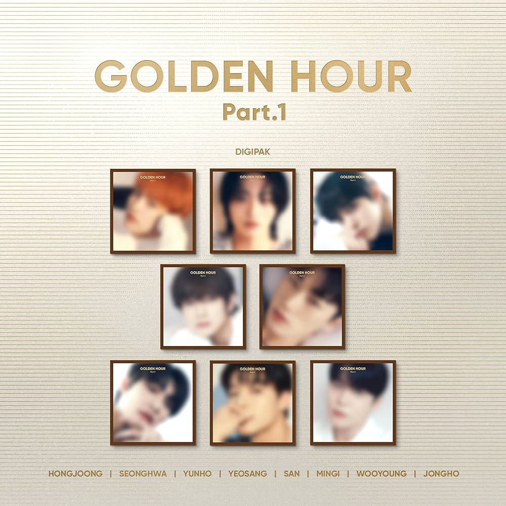 ATEEZ GOLDEN HOUR DIGGIPACK