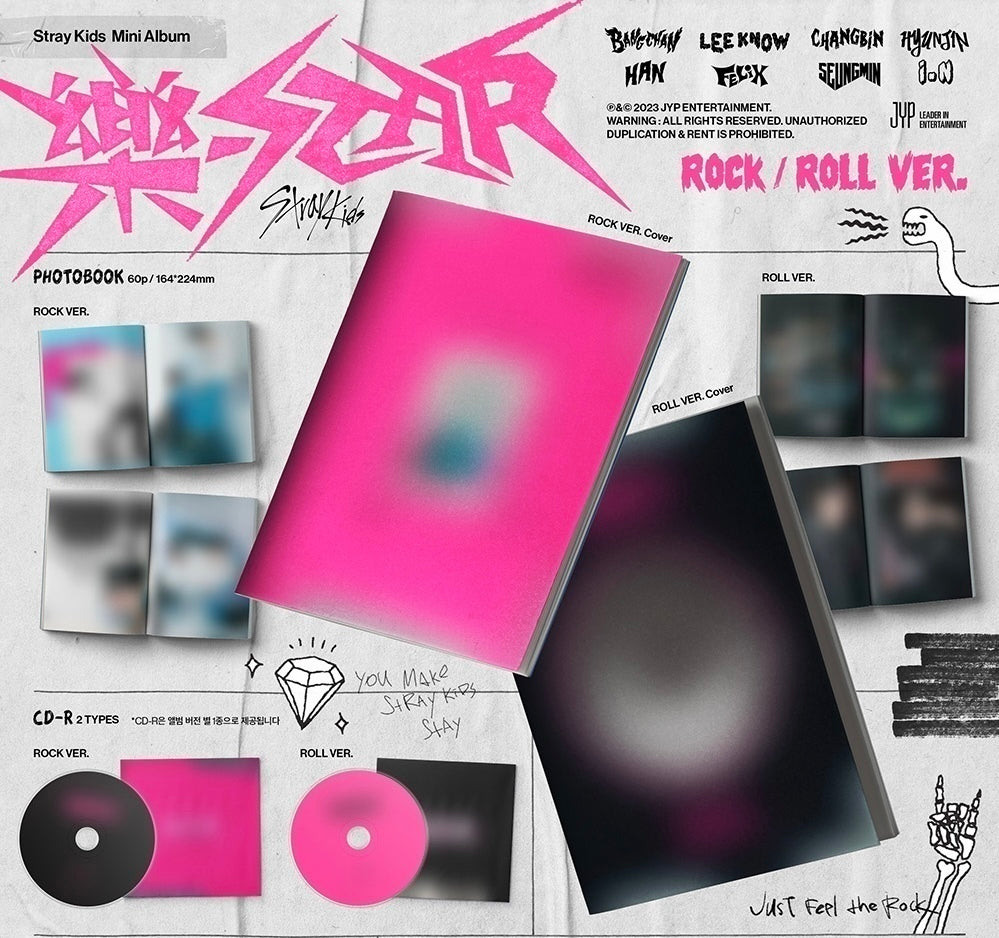 STRAY KIDS 'ROCKSTAR' ALBUM SELLADO